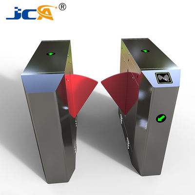 品質  access control system glass door automatic full height flap turnstile / security speed turnstile 工場